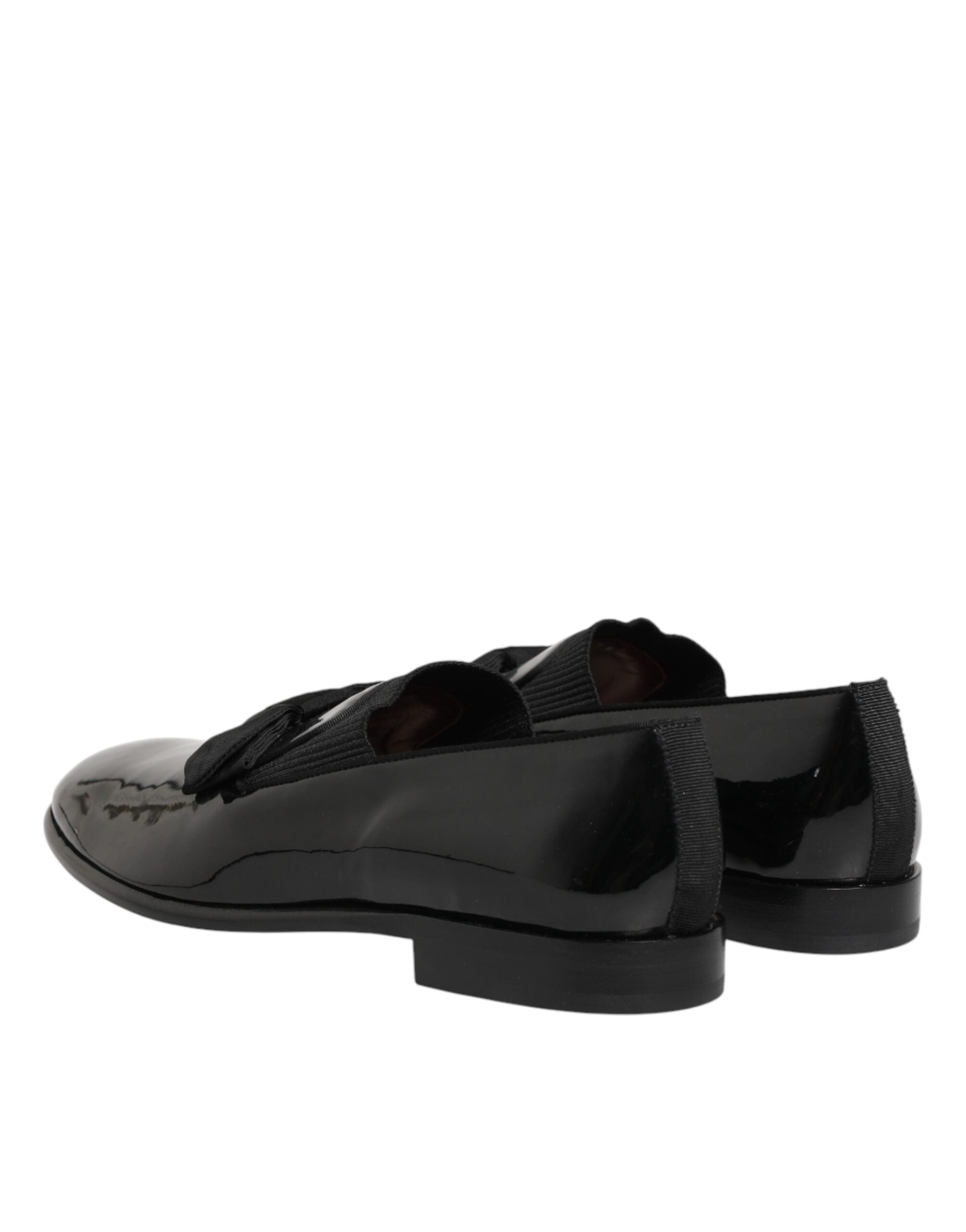 Dolce & Gabbana Schwarze Leder-Loafer für Herren-4