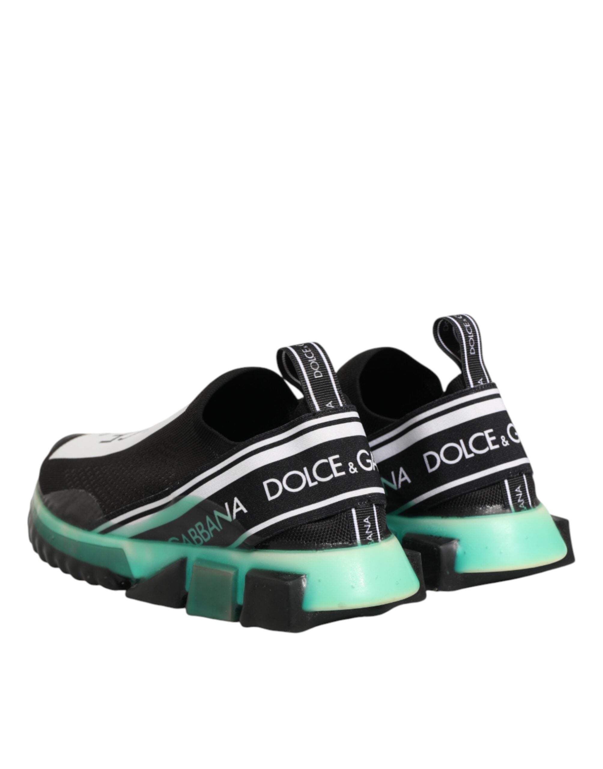Dolce & Gabbana Schwarze Sorrento Herren-Slip-On-Sneaker-6