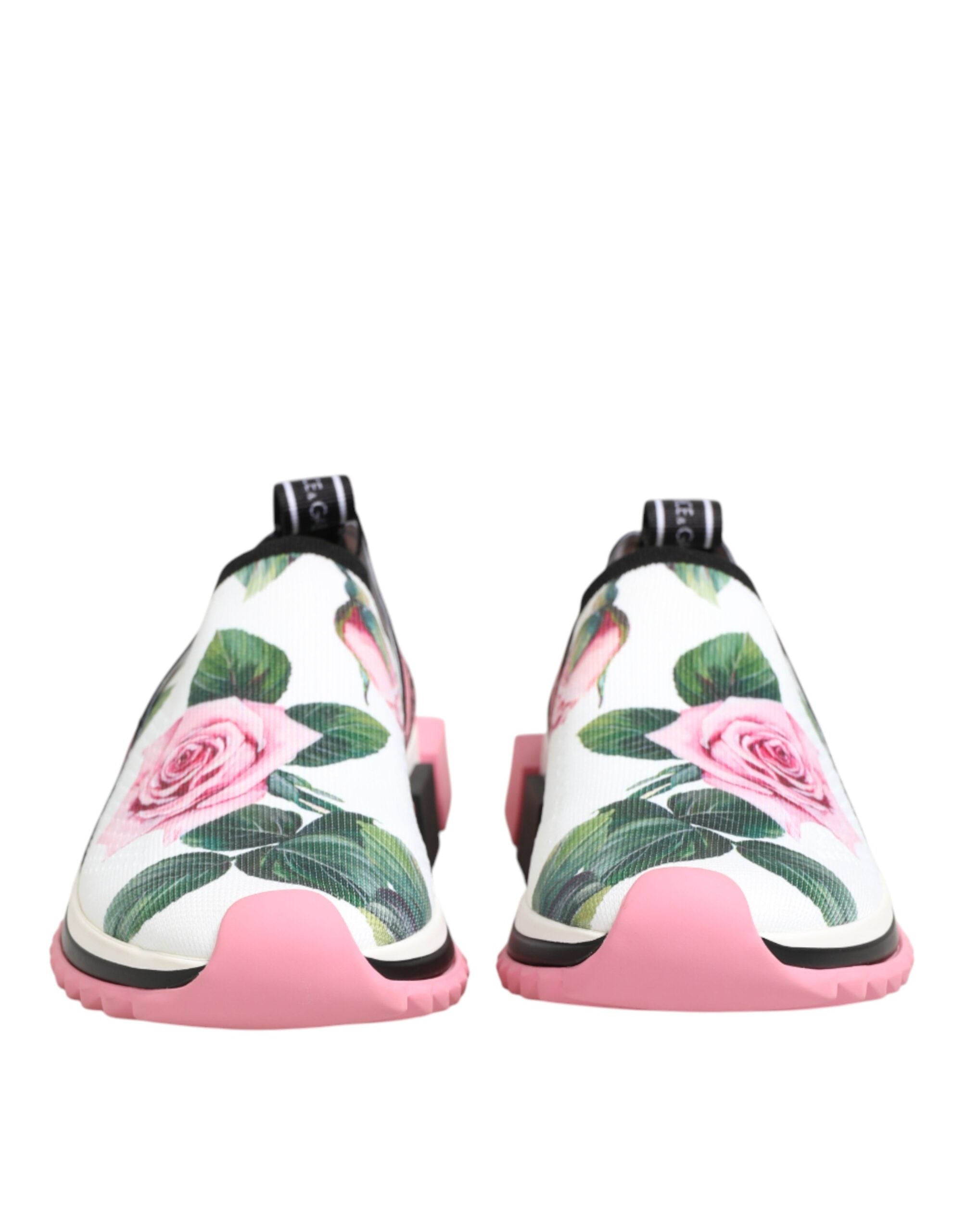 Zapatillas Dolce & Gabbana Sorrento con estampado de rosas-3