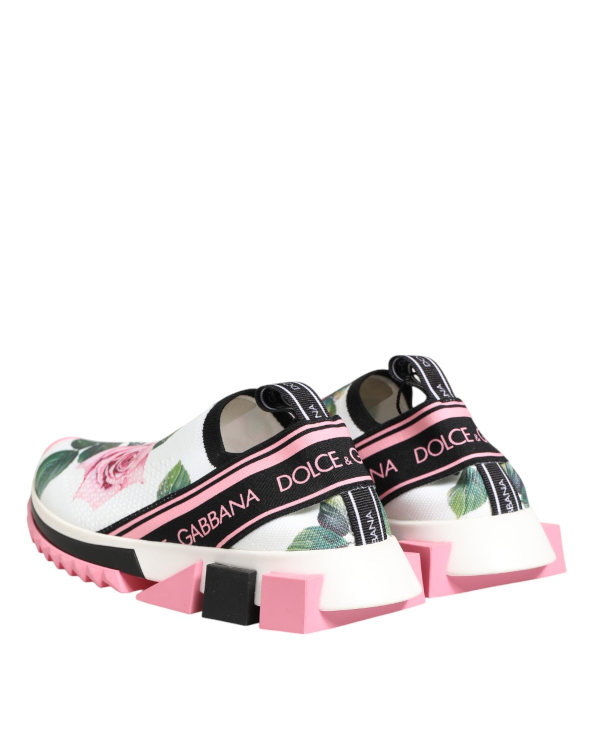 Zapatillas Dolce & Gabbana Sorrento con estampado de rosas-6