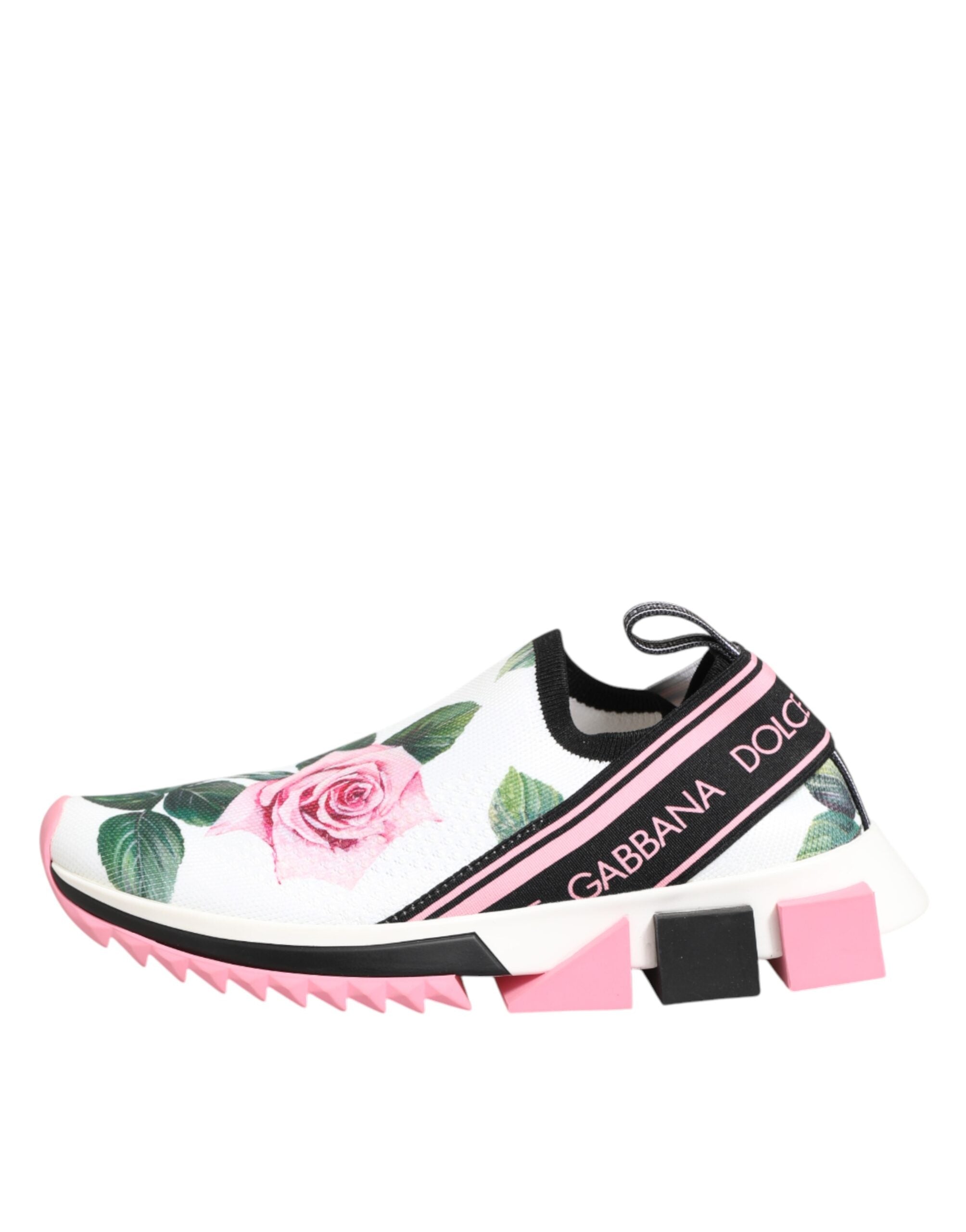 Zapatillas Dolce & Gabbana Sorrento con estampado de rosas-7