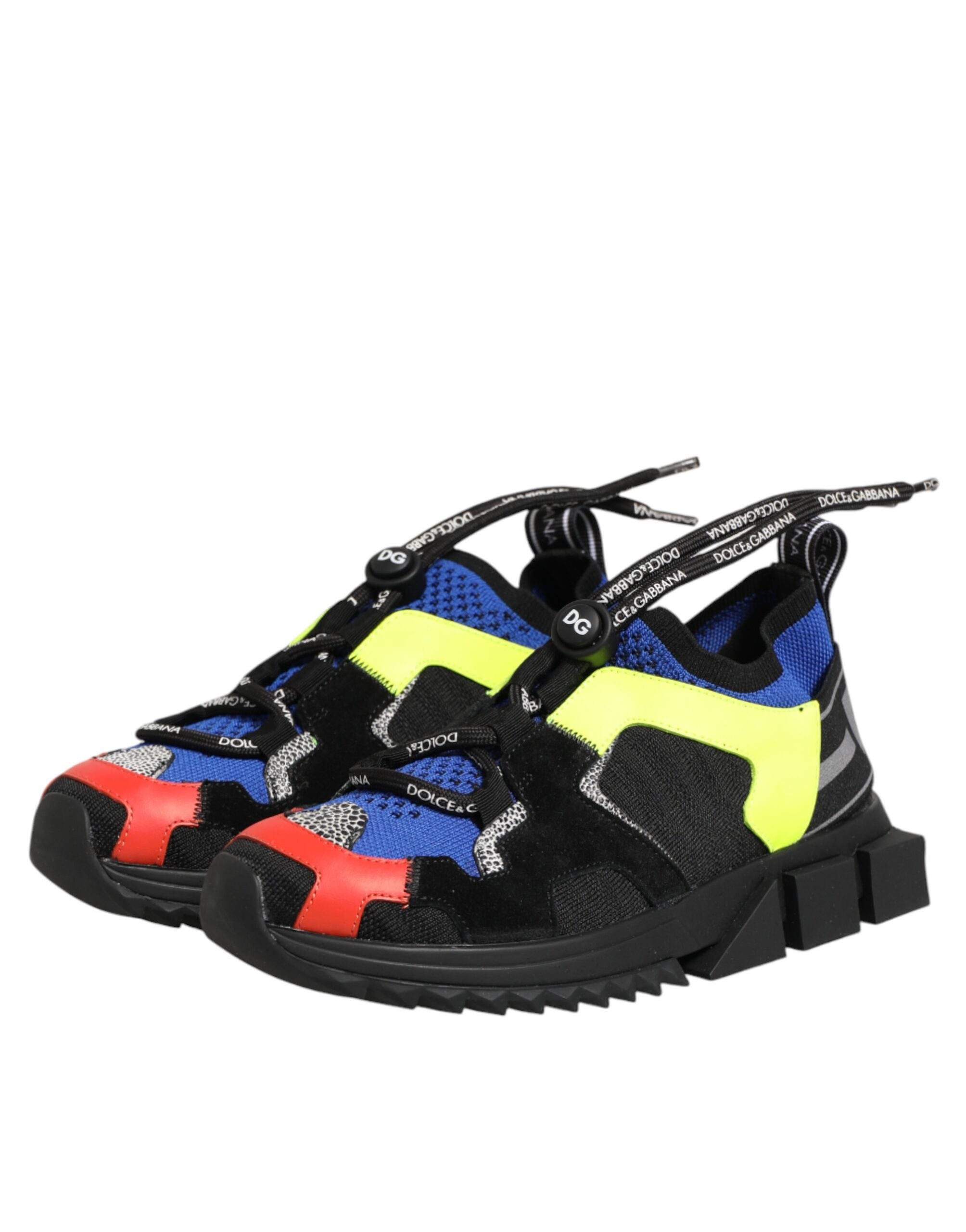 Dolce & Gabbana Bunte Sorrento Sneakers mit niedrigem Schaft-5