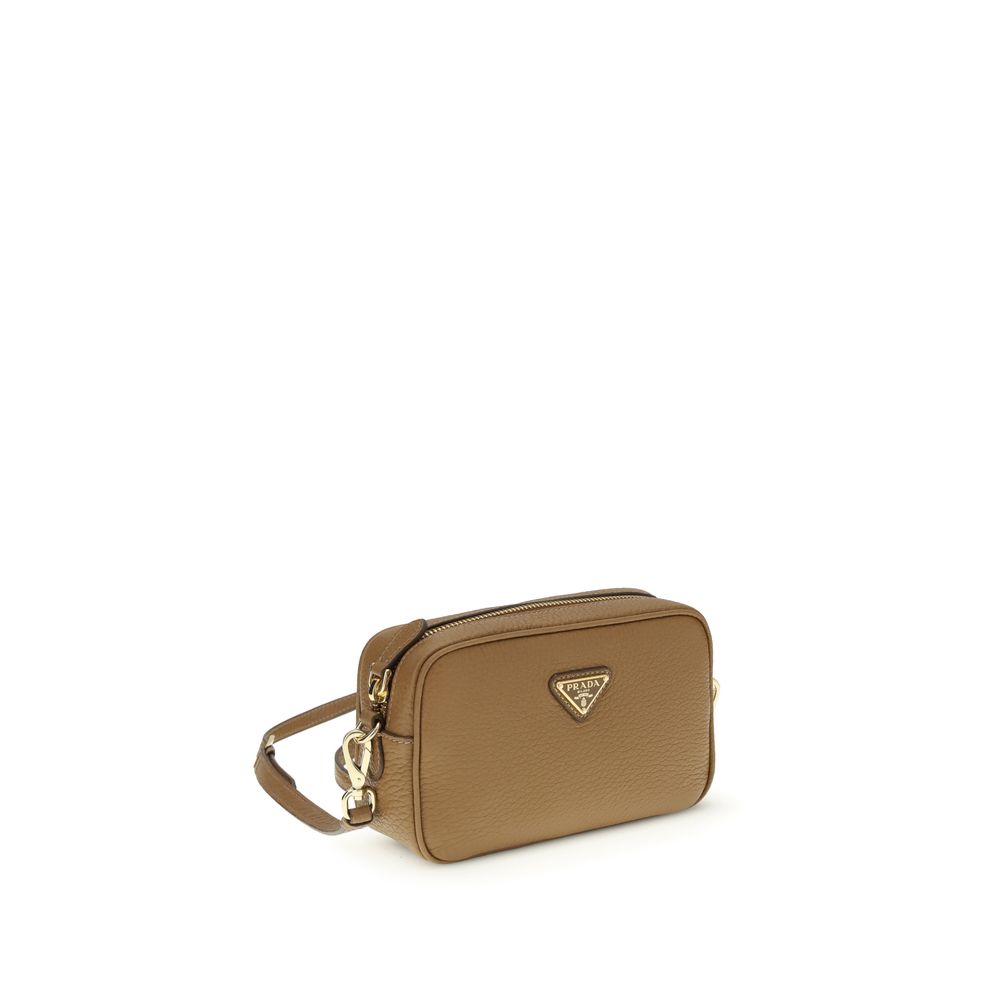 Prada beige calfskin Bos Taurus shoulder bag-2