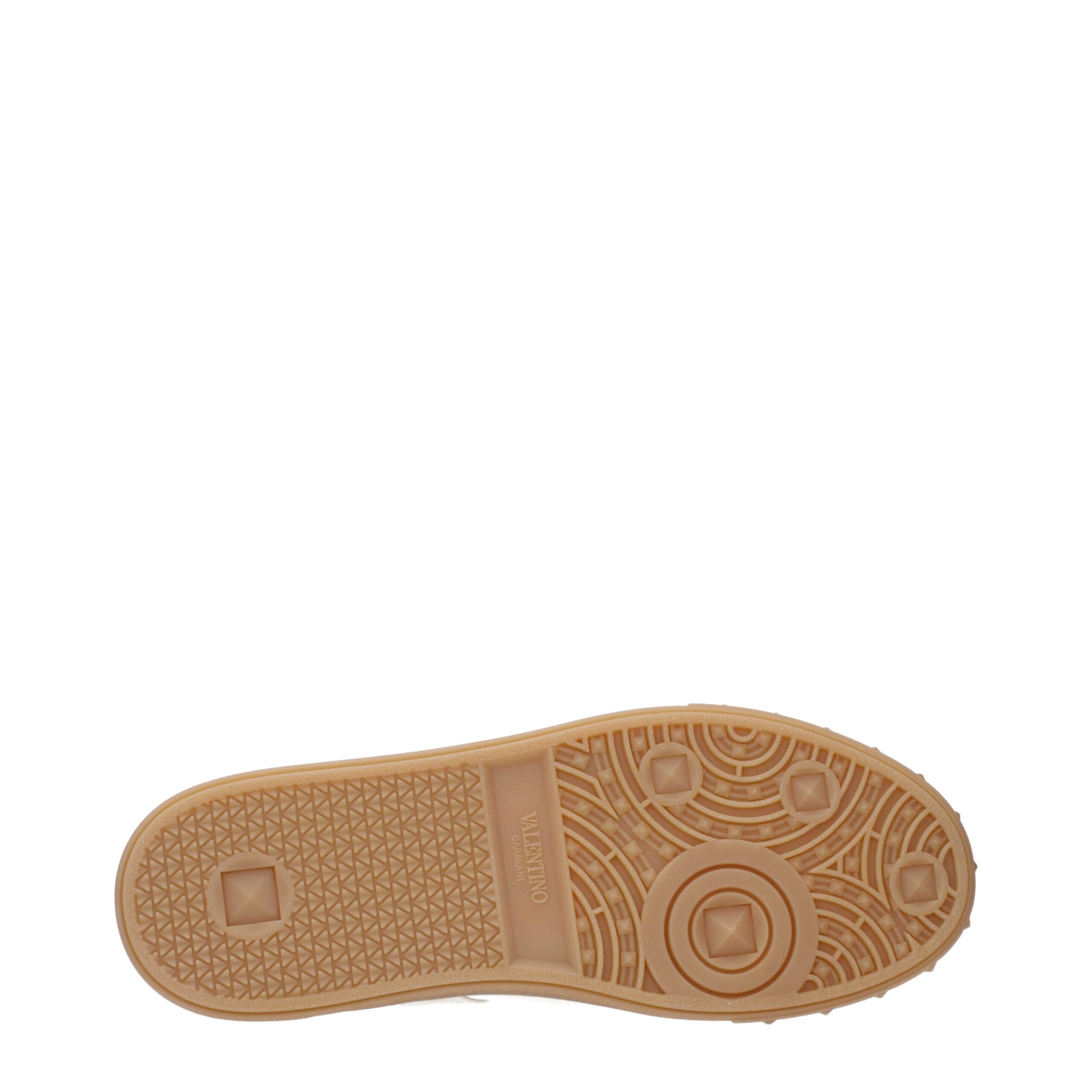 Valentino Garavani Beige Fabric Low Top Sneakers-5