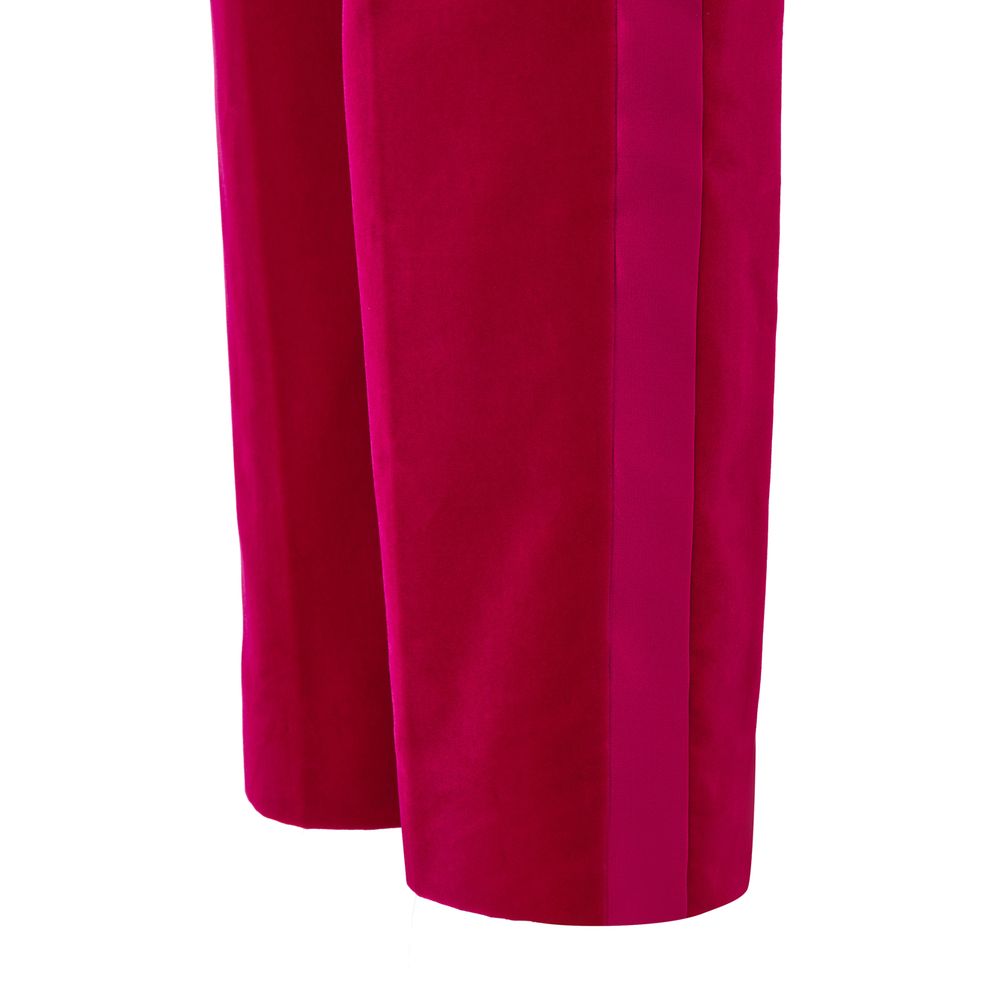 Tom Ford Fuchsia Cotton Trousers-4