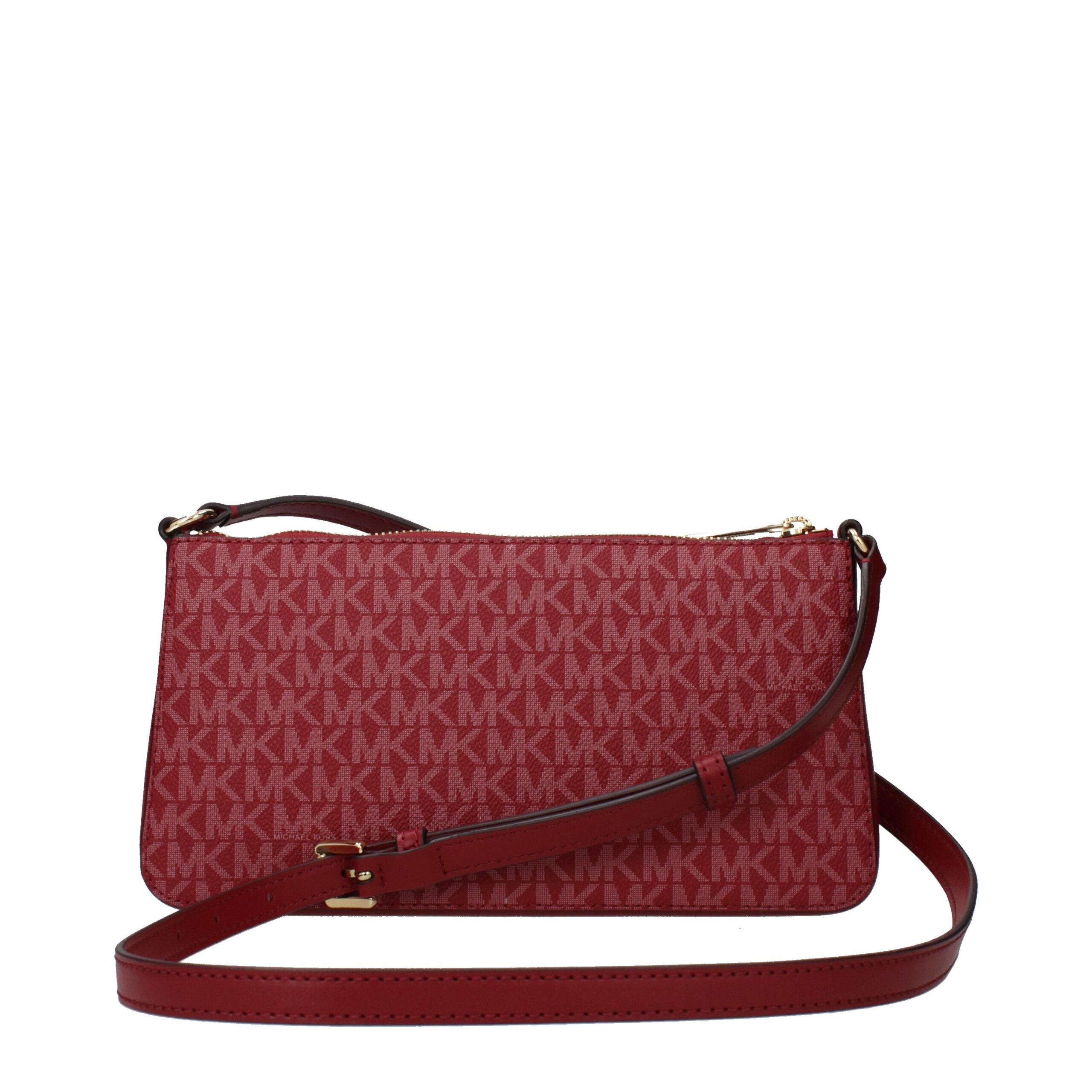 Michael Kors Rote Stoff-Crossbody-Tasche-3