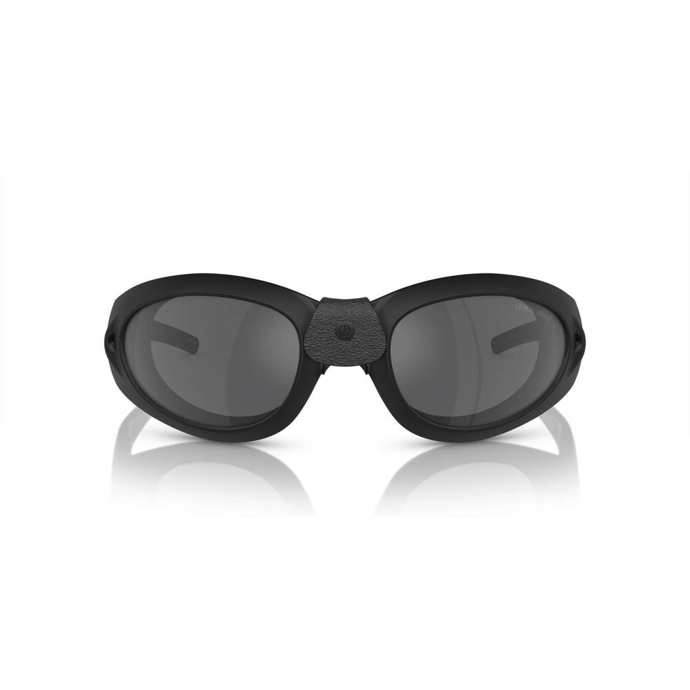 Giorgio Armani Schwarze Sonnenbrille aus Acetat-2