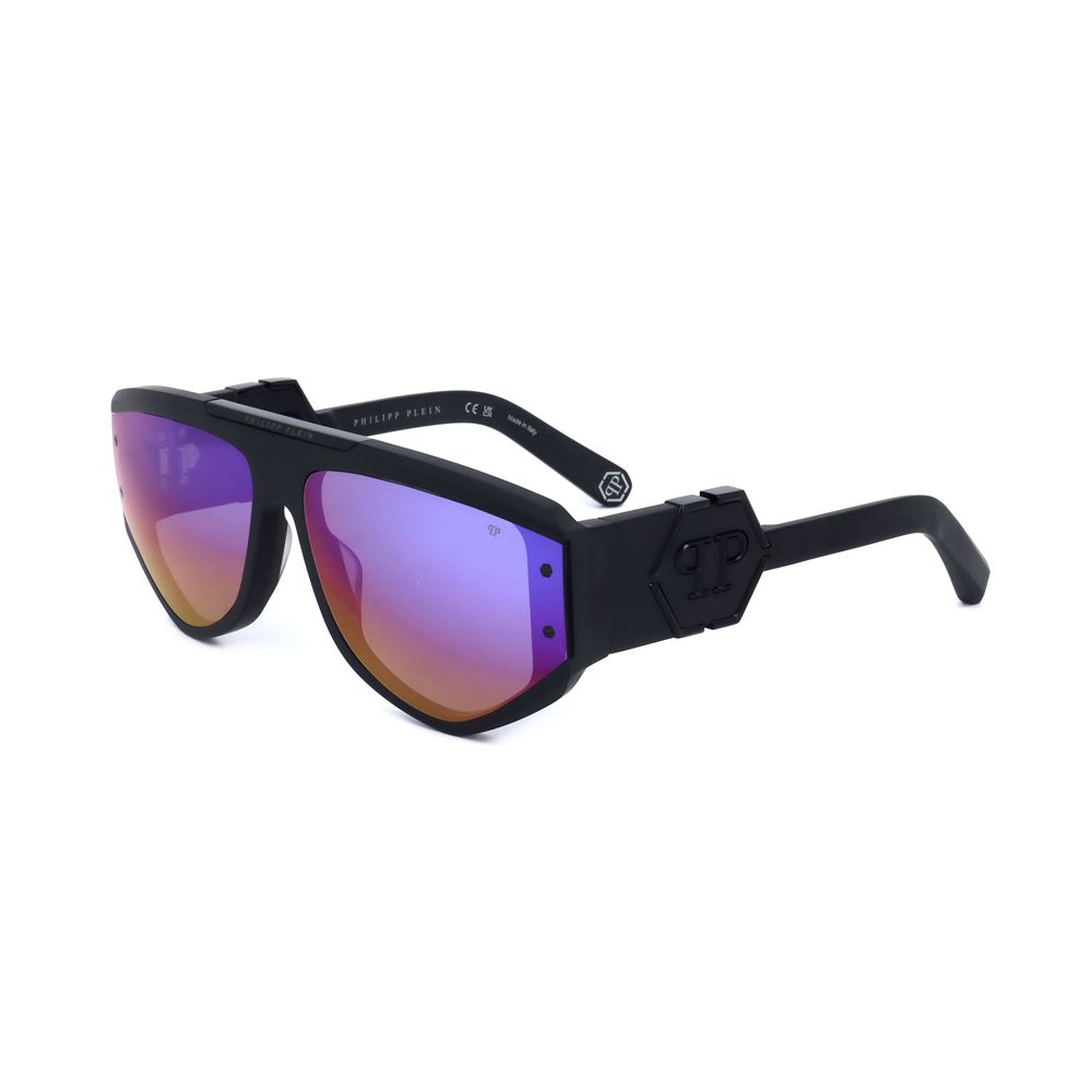 Philipp Plein Black Acetate Sunglasses-1