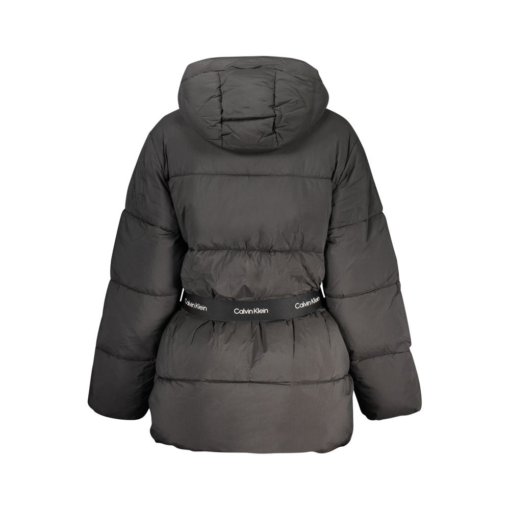 Calvin Klein Schwarze Nylon-Jacken & Mantel-2