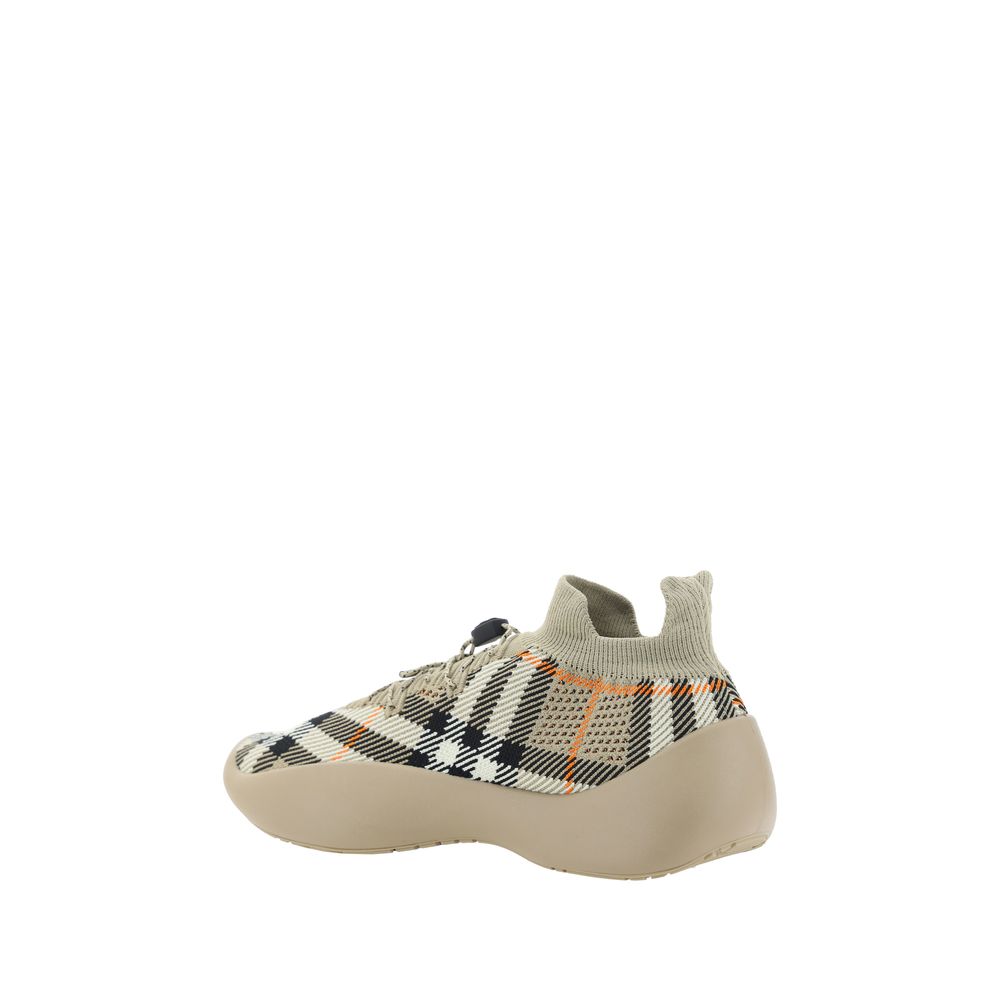 Burberry Braune Gummisneaker-3
