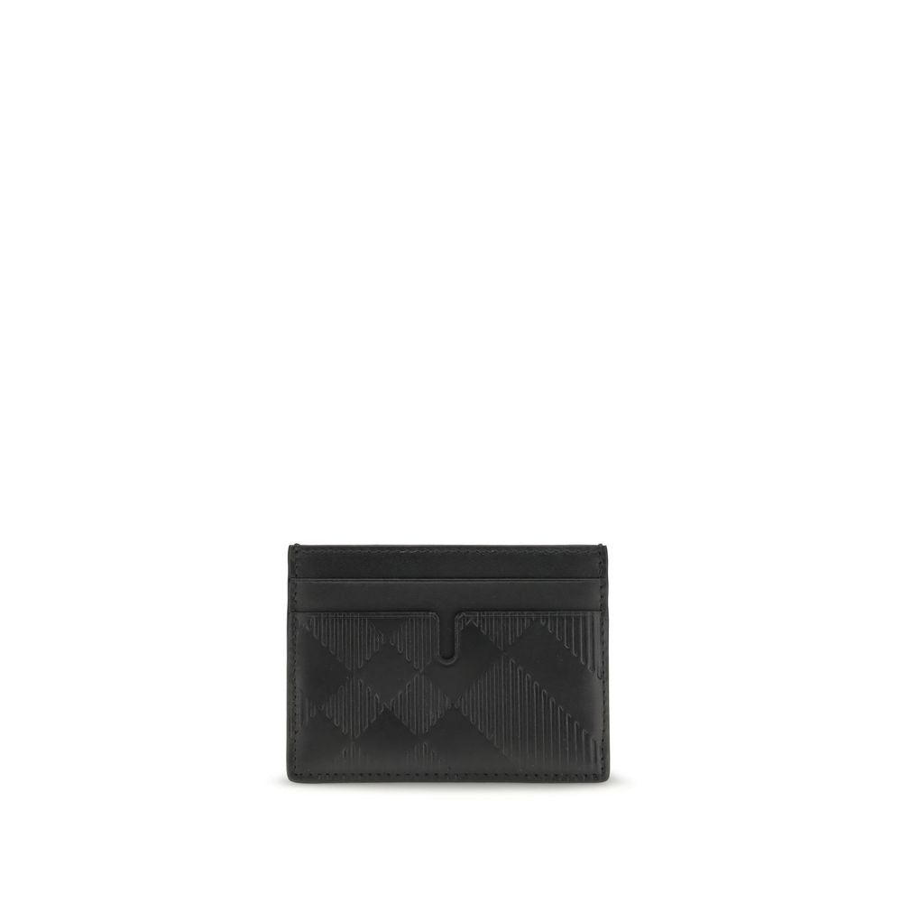 Burberry Black Calf Leather Bos Taurus Wallet-1