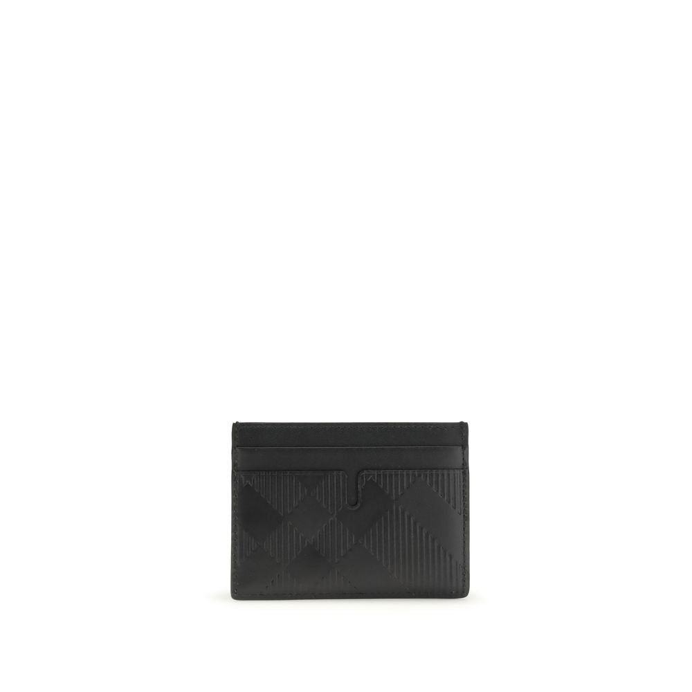 Burberry Black Calf Leather Bos Taurus Wallet-2