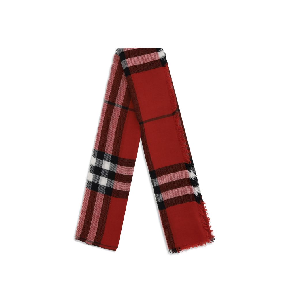 Burberry Mehrfarbiger Wollschal-2