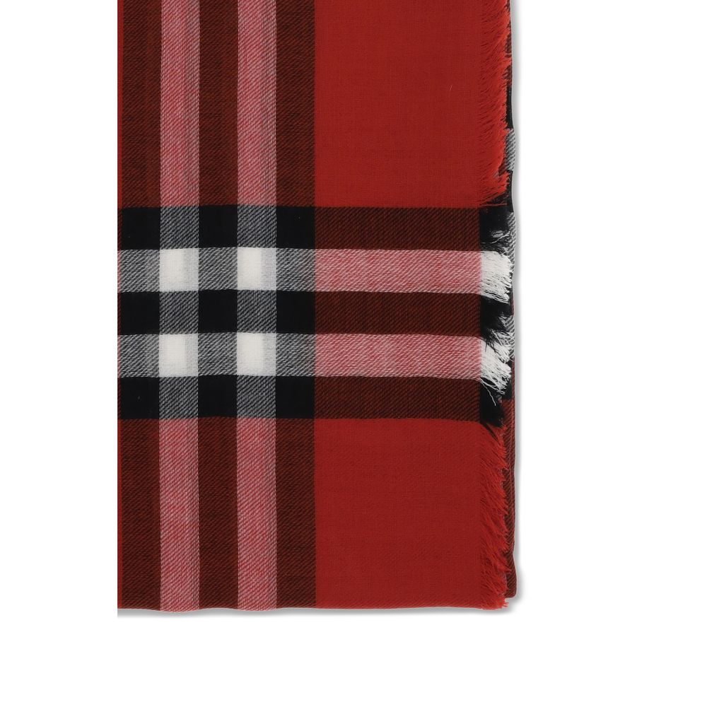 Burberry Mehrfarbiger Wollschal-3