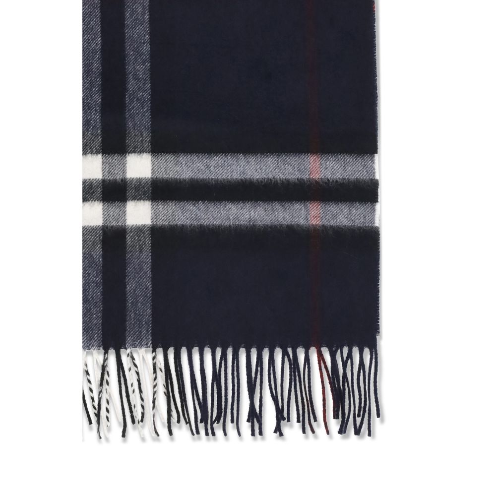 Burberry Blauer Kaschmirschal-3