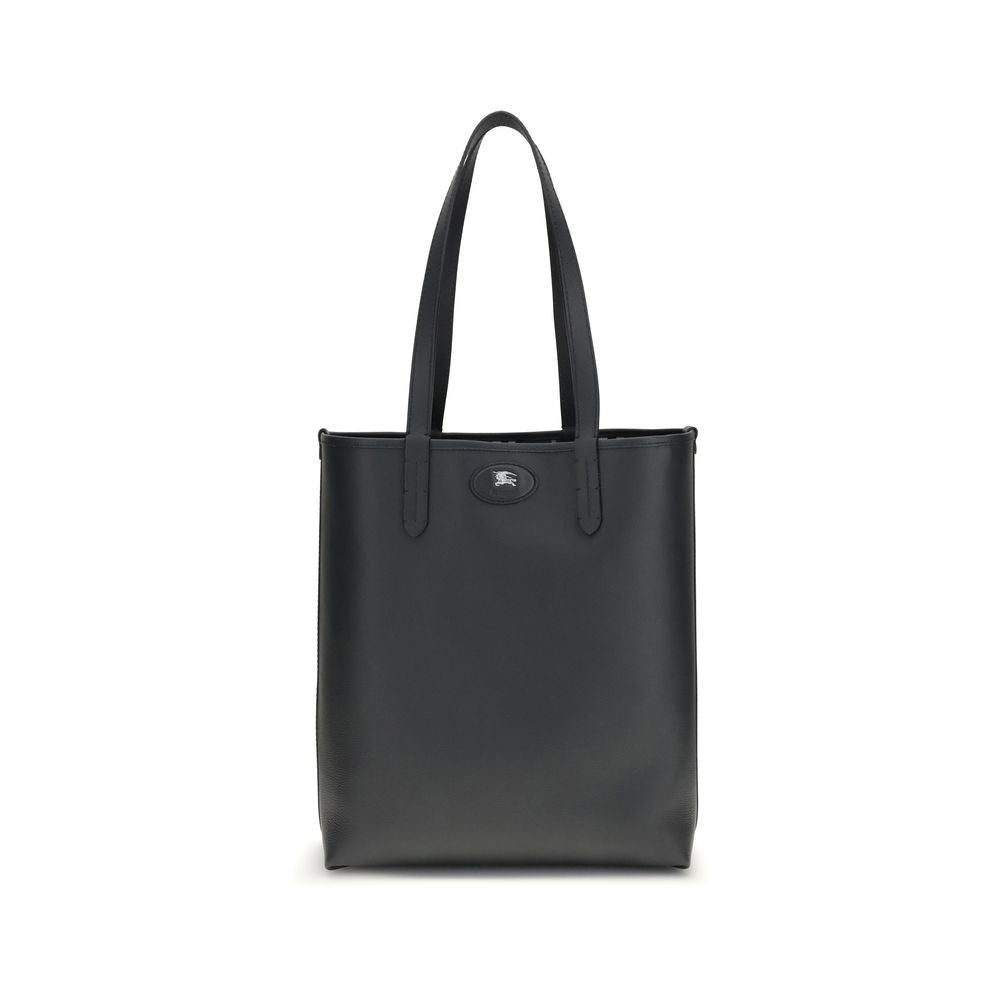 Burberry Schwarze Kalbshaut Bos Taurus Schultertasche-1