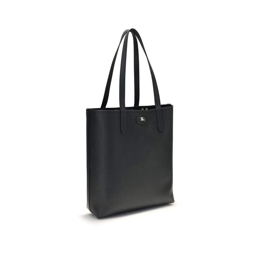 Burberry Schwarze Kalbshaut Bos Taurus Schultertasche-2