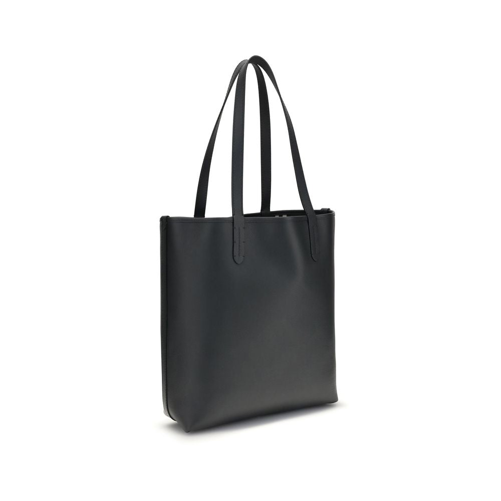 Burberry Schwarze Kalbshaut Bos Taurus Schultertasche-3