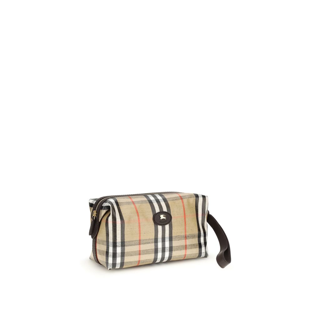 Burberry beige cotton wallet-2