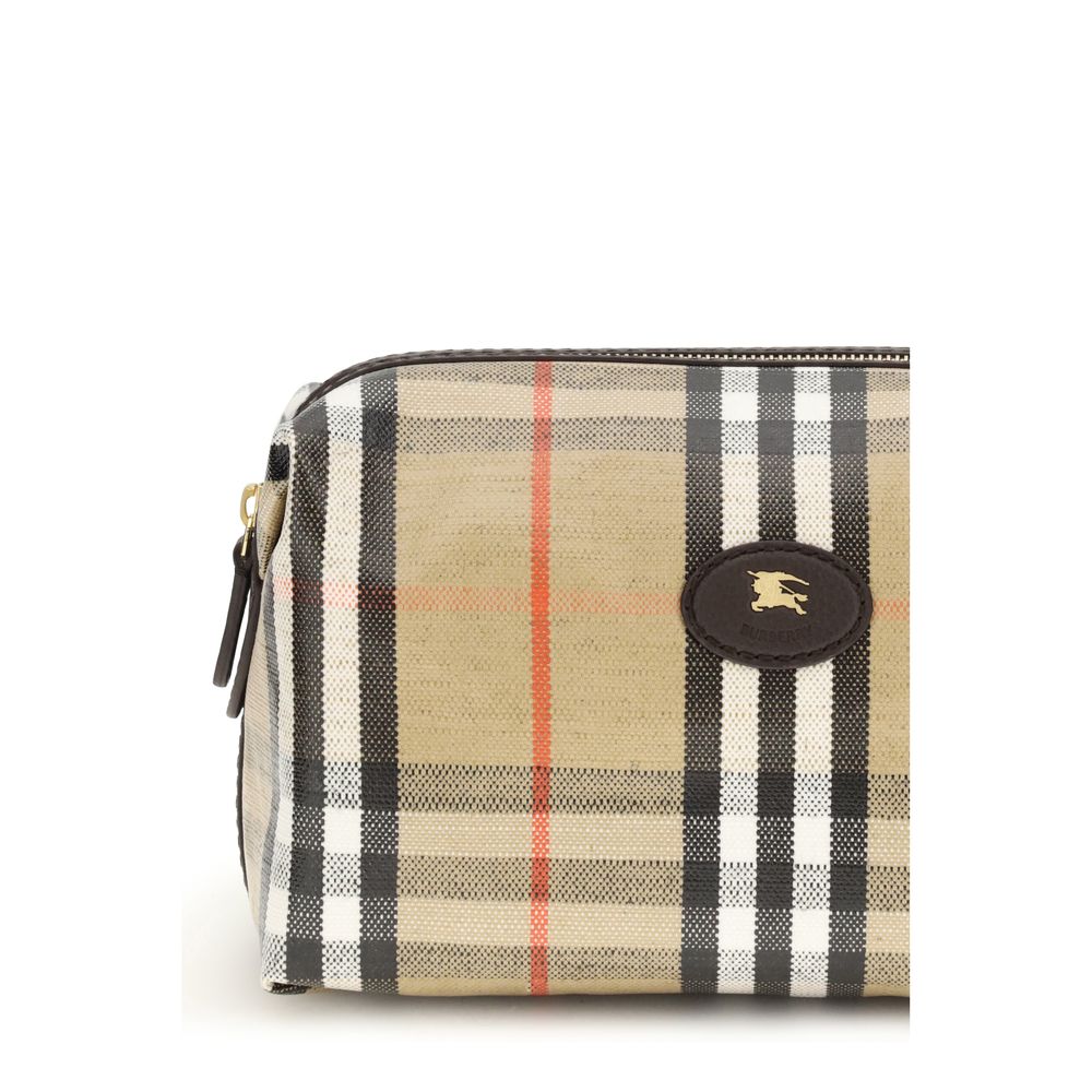 Burberry beige cotton wallet-4