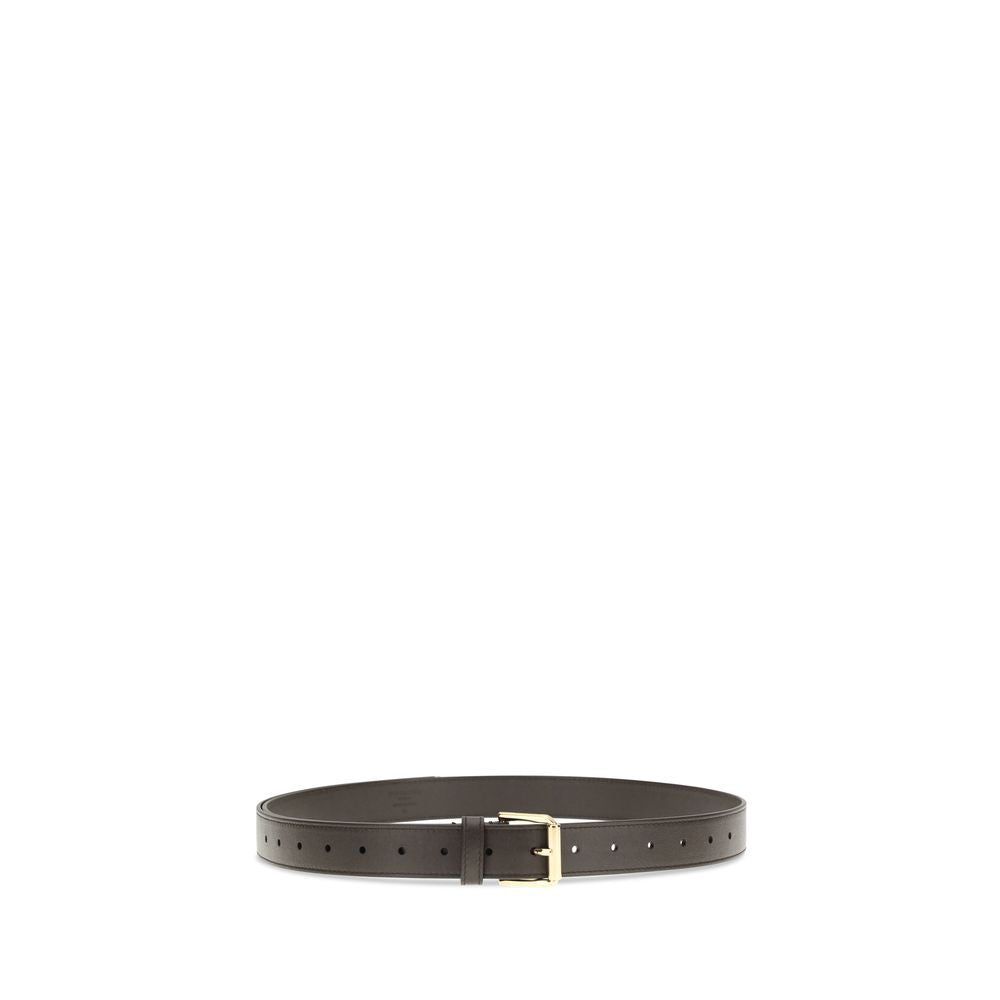 Givenchy Brown Calfskin Bos Taurus Belt-2