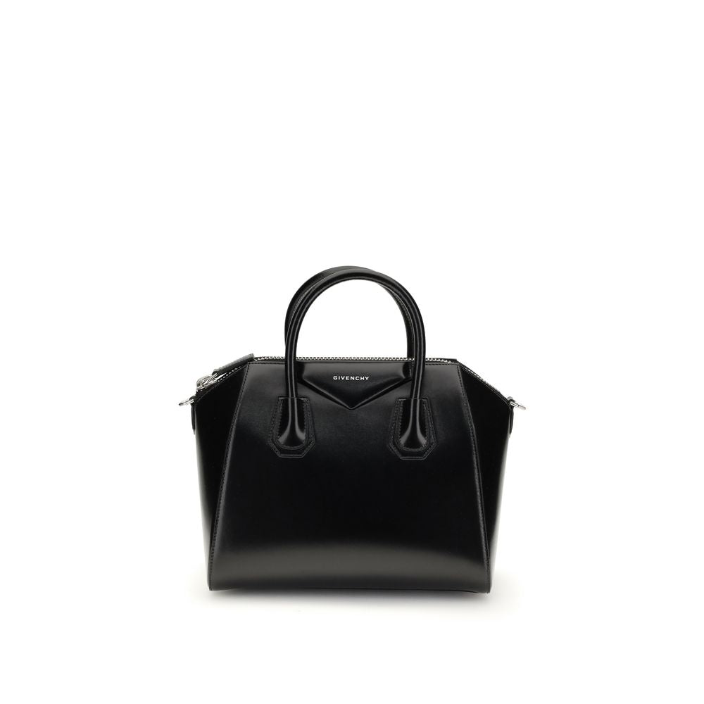 Givenchy Schwarze Kalbsleder Bos Taurus Handtasche-1