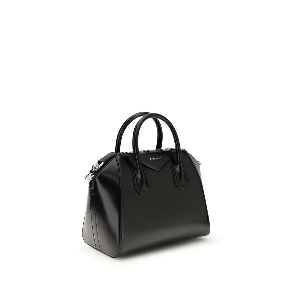 Givenchy Schwarze Kalbsleder Bos Taurus Handtasche-2