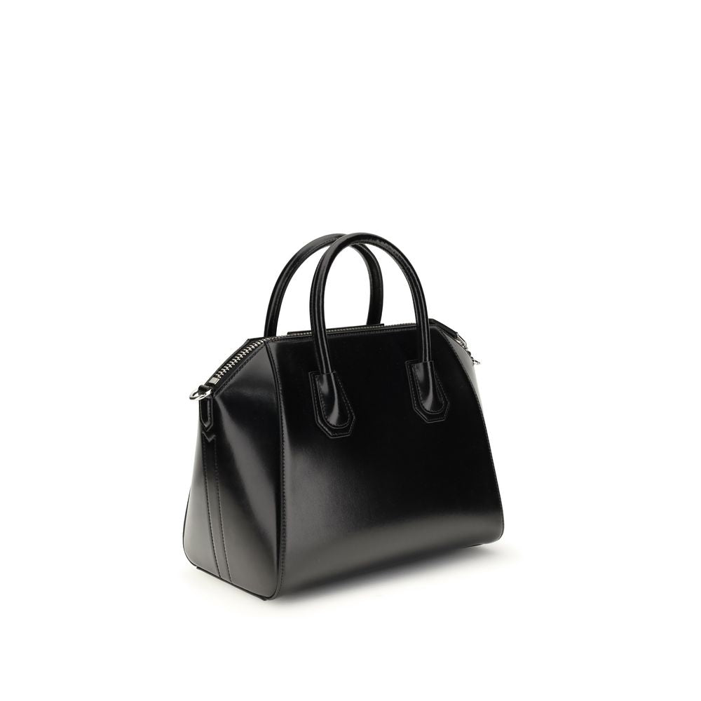 Givenchy Schwarze Kalbsleder Bos Taurus Handtasche-3