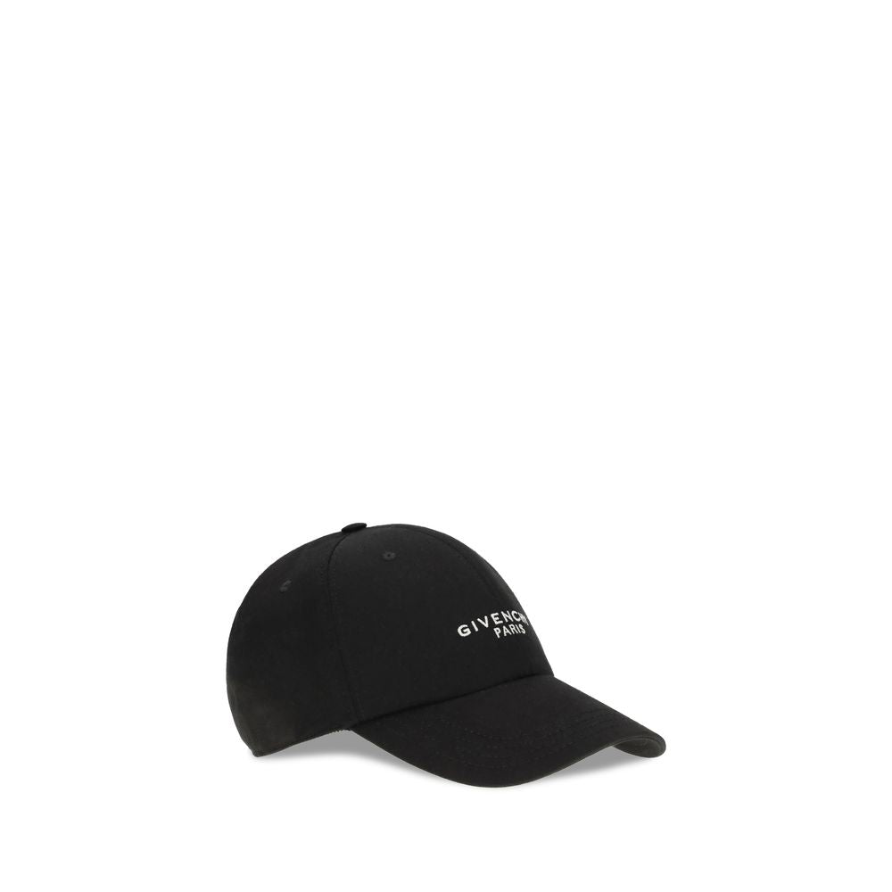 Givenchy Schwarze Baumwollkappe (Baseball Cap)-2