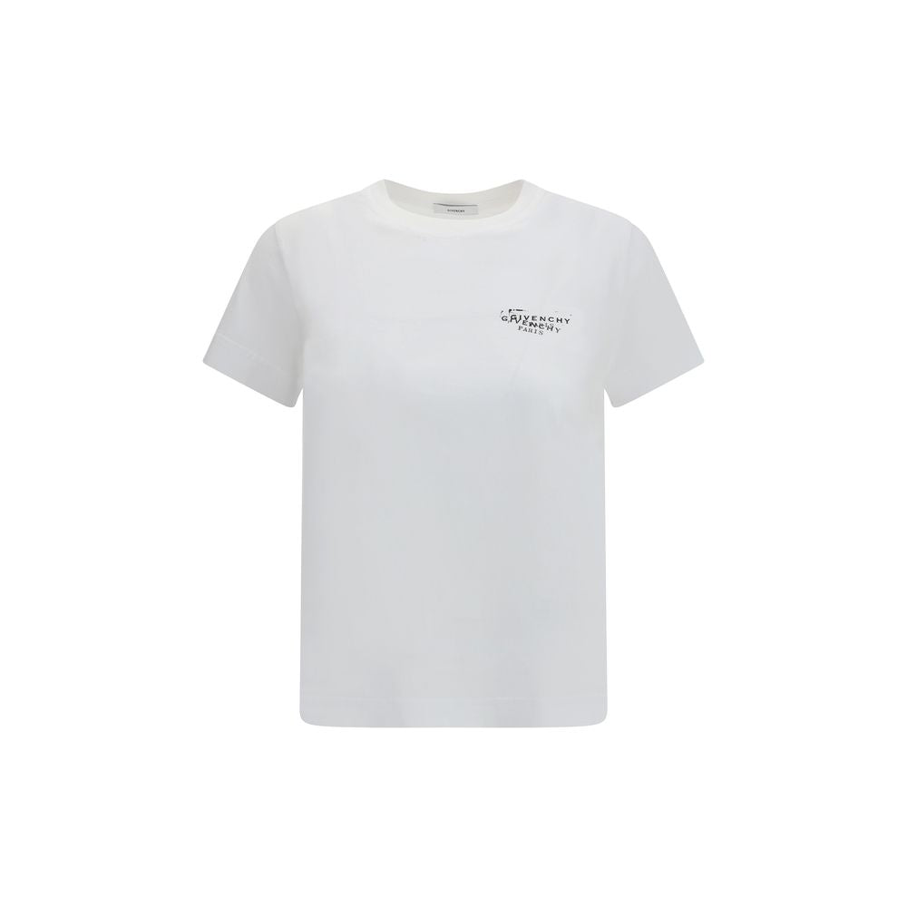 Givenchy Baumwoll-T-Shirt in Weiß-1