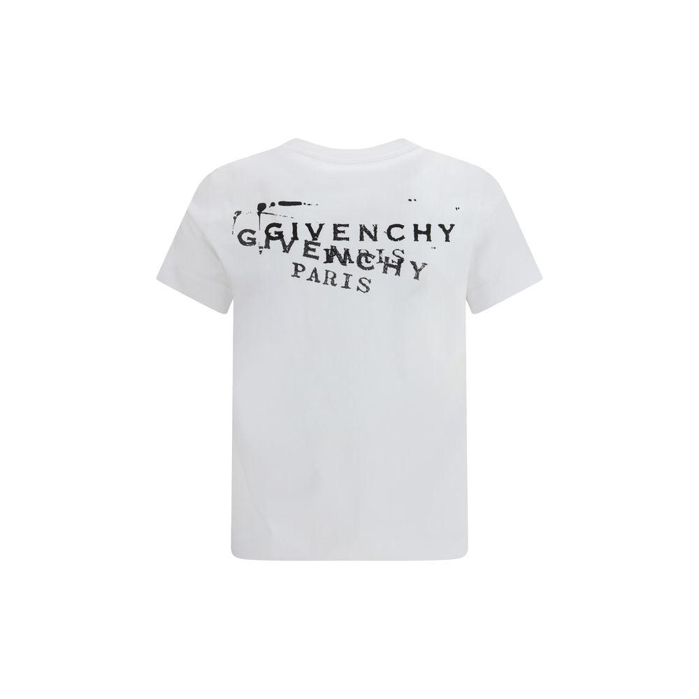 Givenchy Baumwoll-T-Shirt in Weiß-2