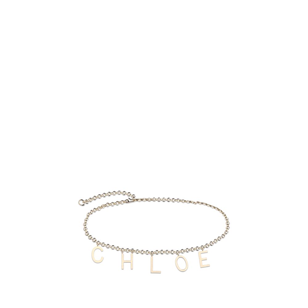 Chloé Gold Metal Waist Belt-1