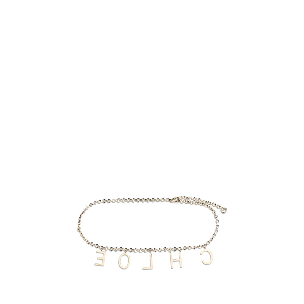 Chloé Gold Metal Waist Belt-2