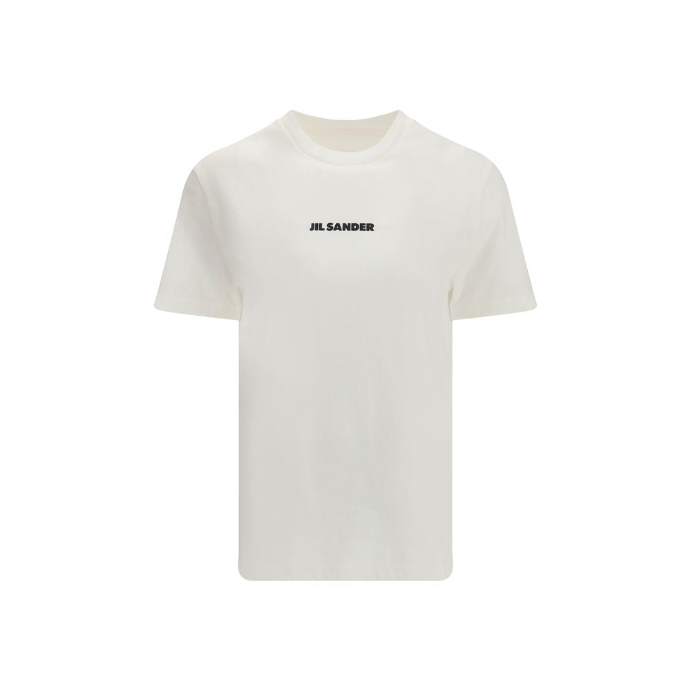 Jil Sander cotton T-shirt in cream-1