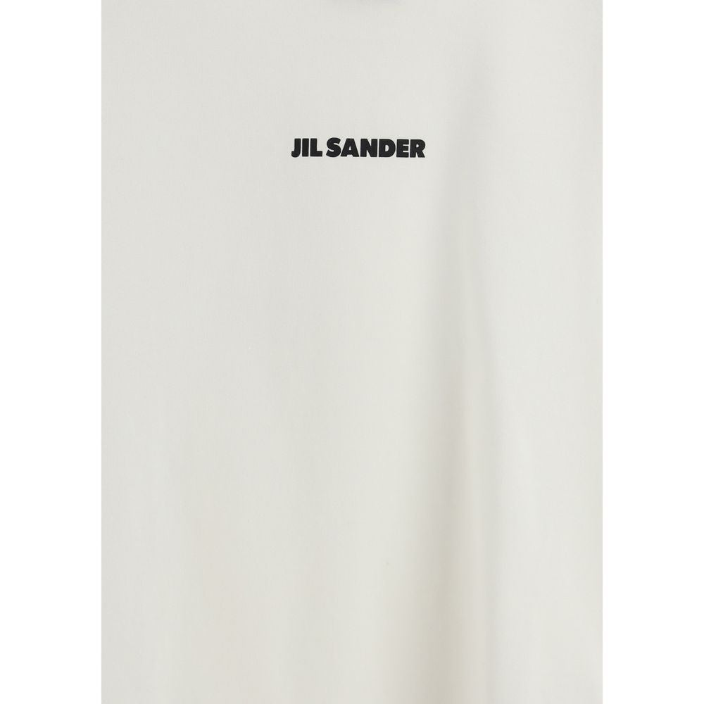 Jil Sander cotton T-shirt in cream-3