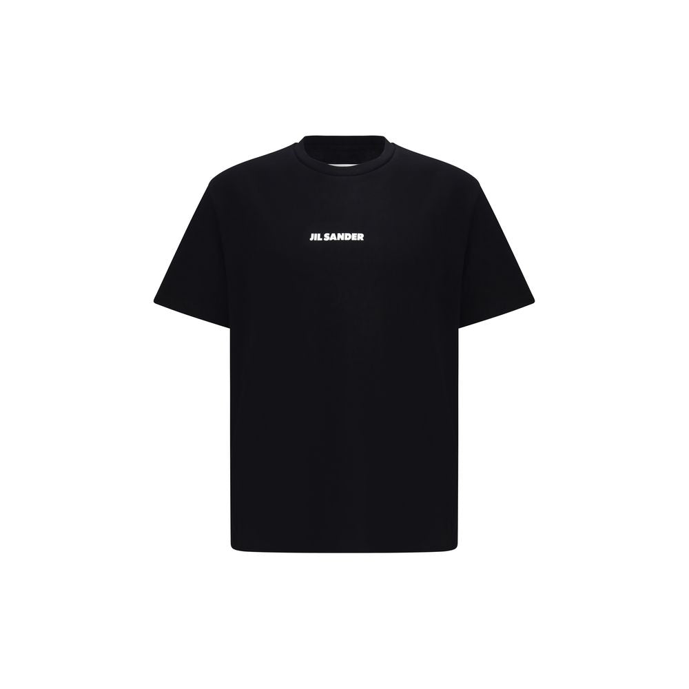 Jil Sander Black Cotton T-Shirt-1