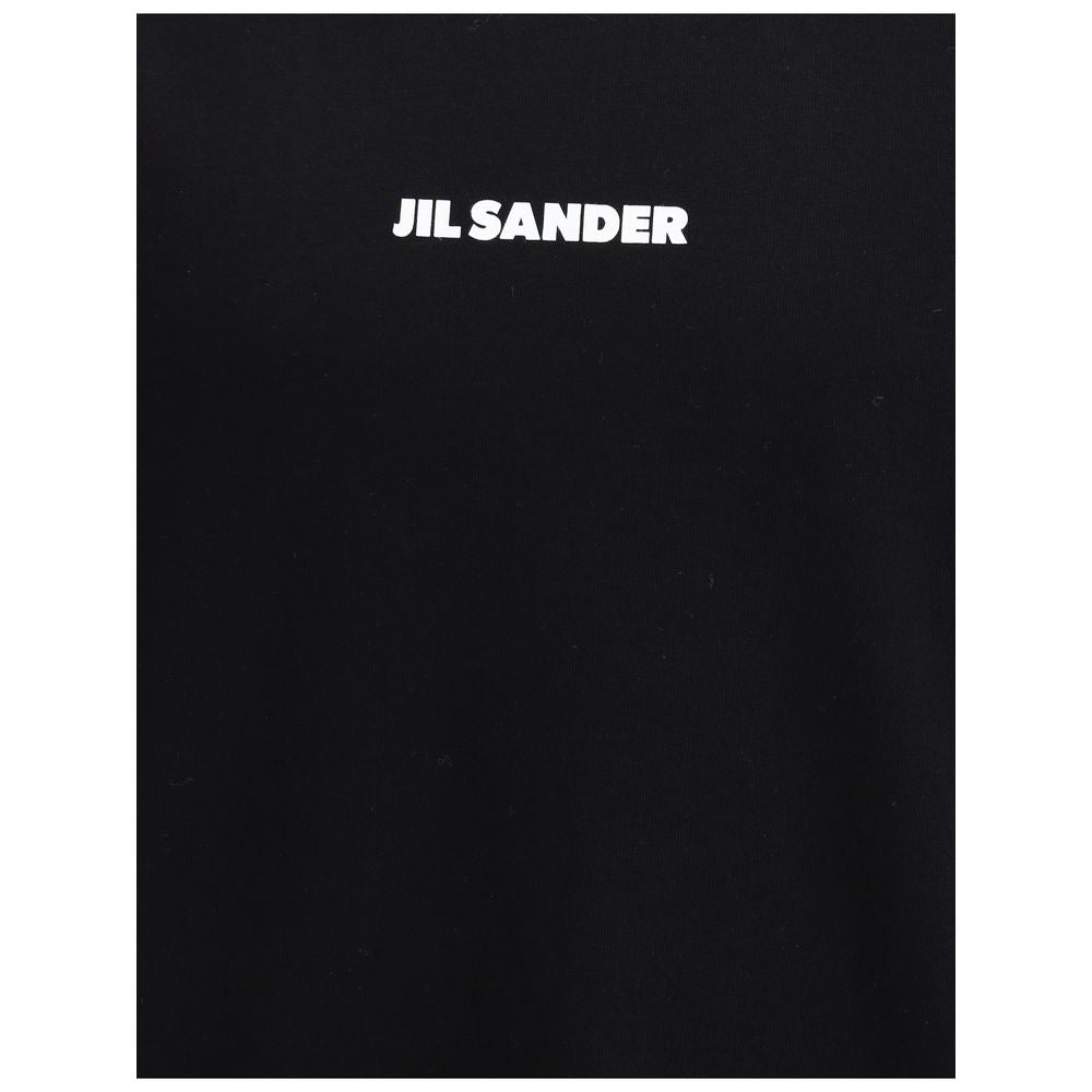 Jil Sander Black Cotton T-Shirt-3
