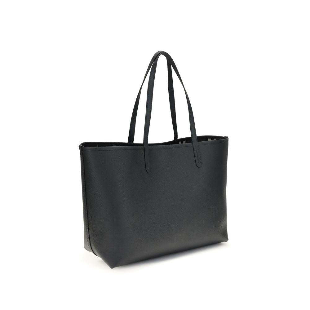 Burberry Black Calfskin Bos Taurus Shoulder Bag-3