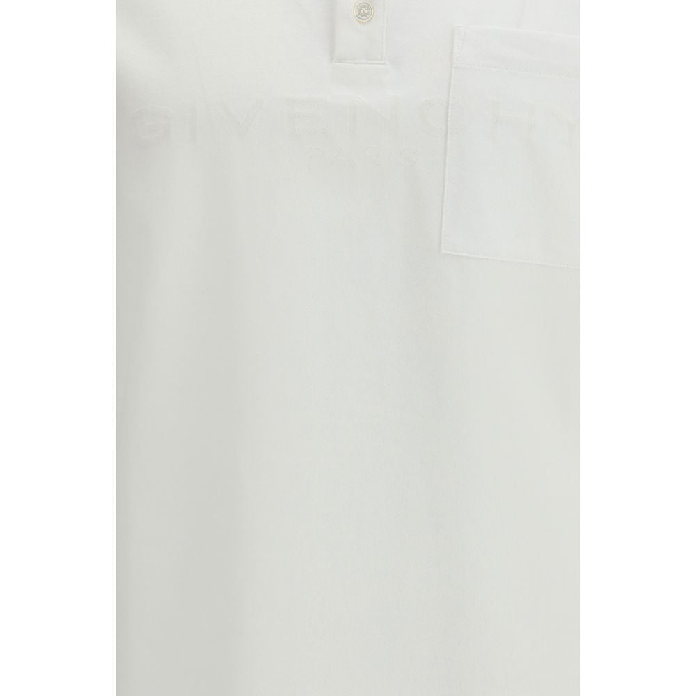 Givenchy Weißes Baumwoll-Poloshirt-3