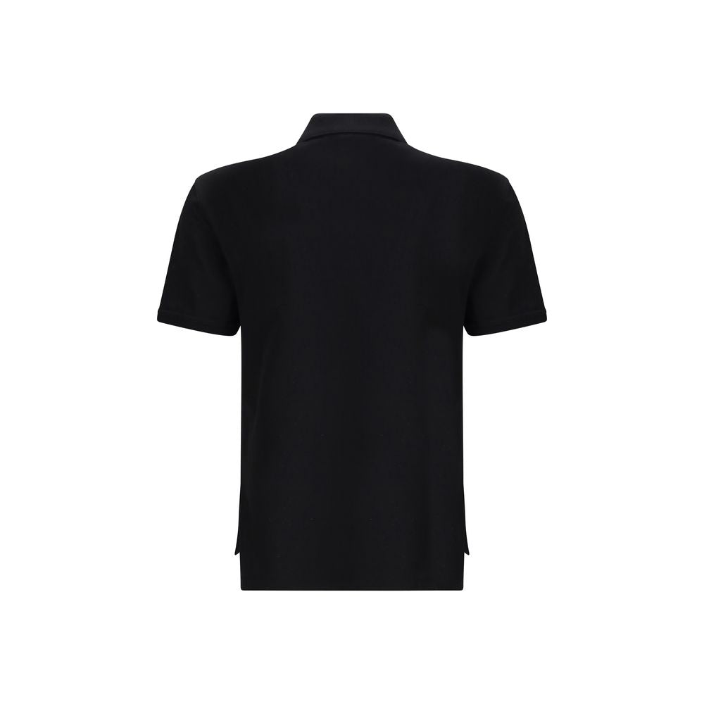 Givenchy Schwarzes Baumwoll-Poloshirt-2
