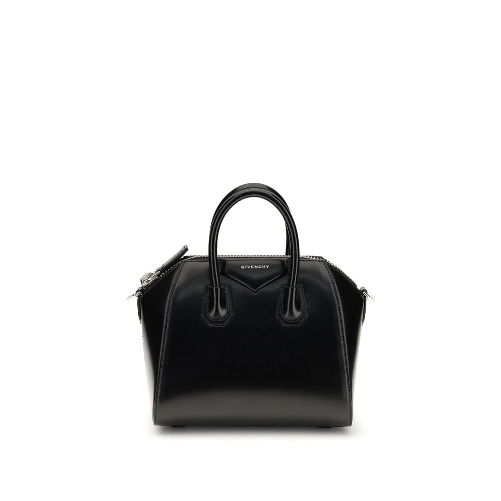 Givenchy Schwarze Kalbsleder Bos Taurus Handtasche-1