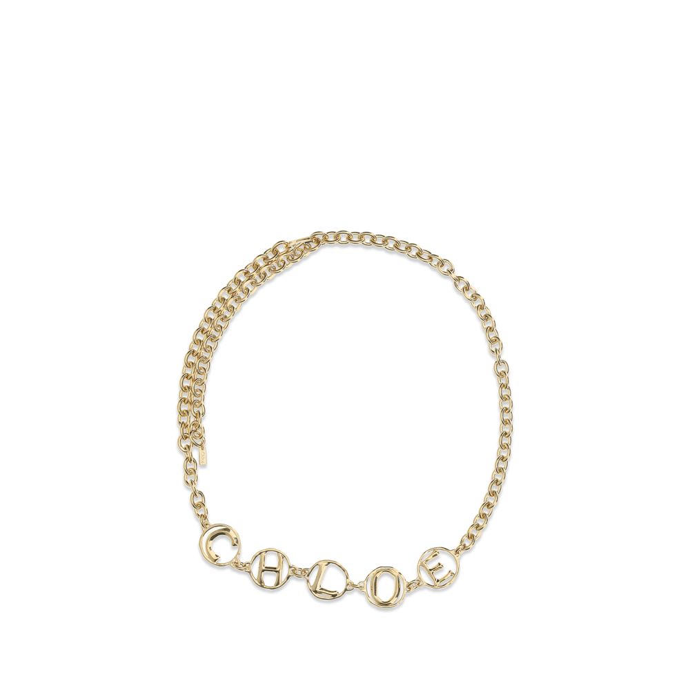 Chloé Black Calf Leather Belt Bos Taurus High Waist-1