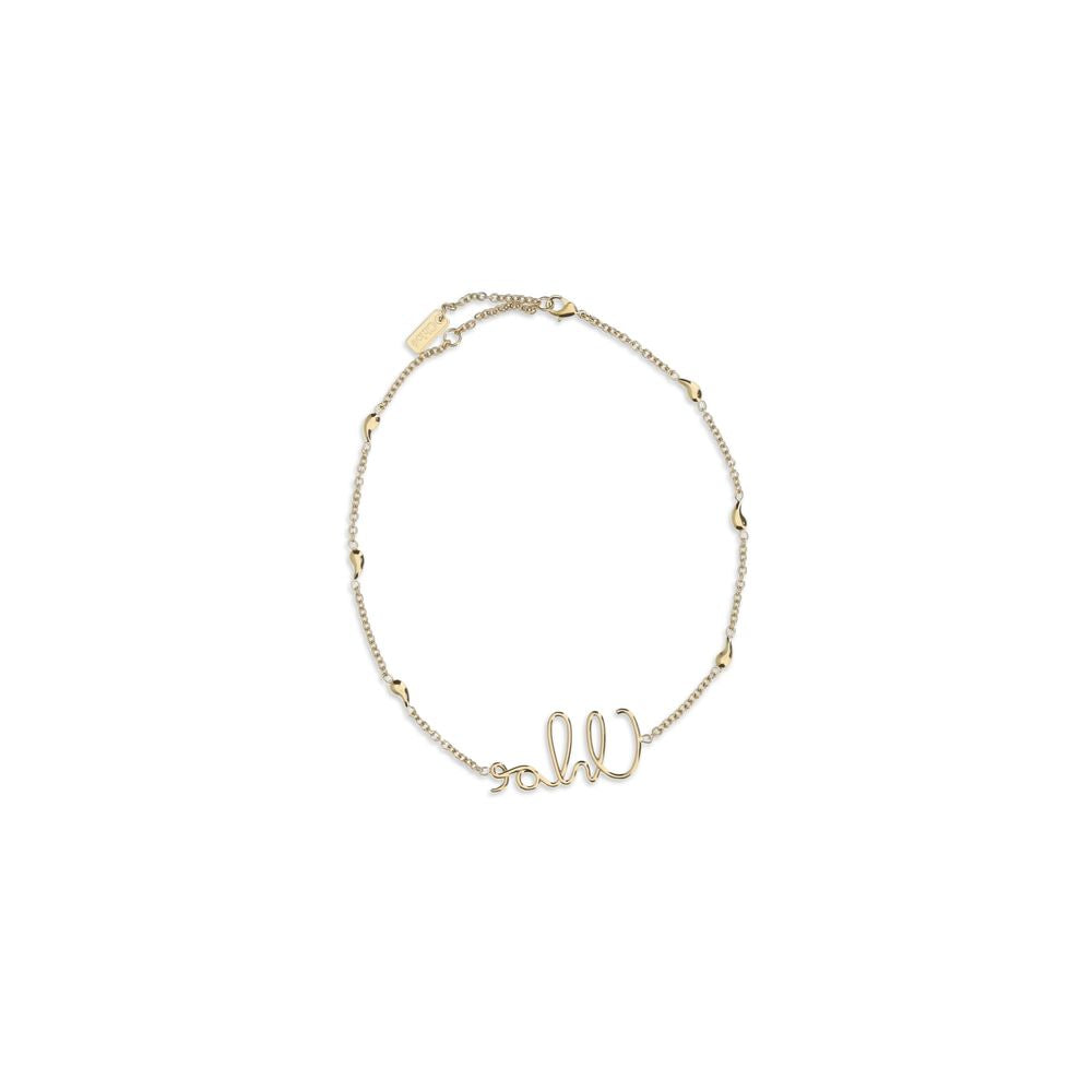 Chloé Halskette aus Goldfarbenem Messing-2