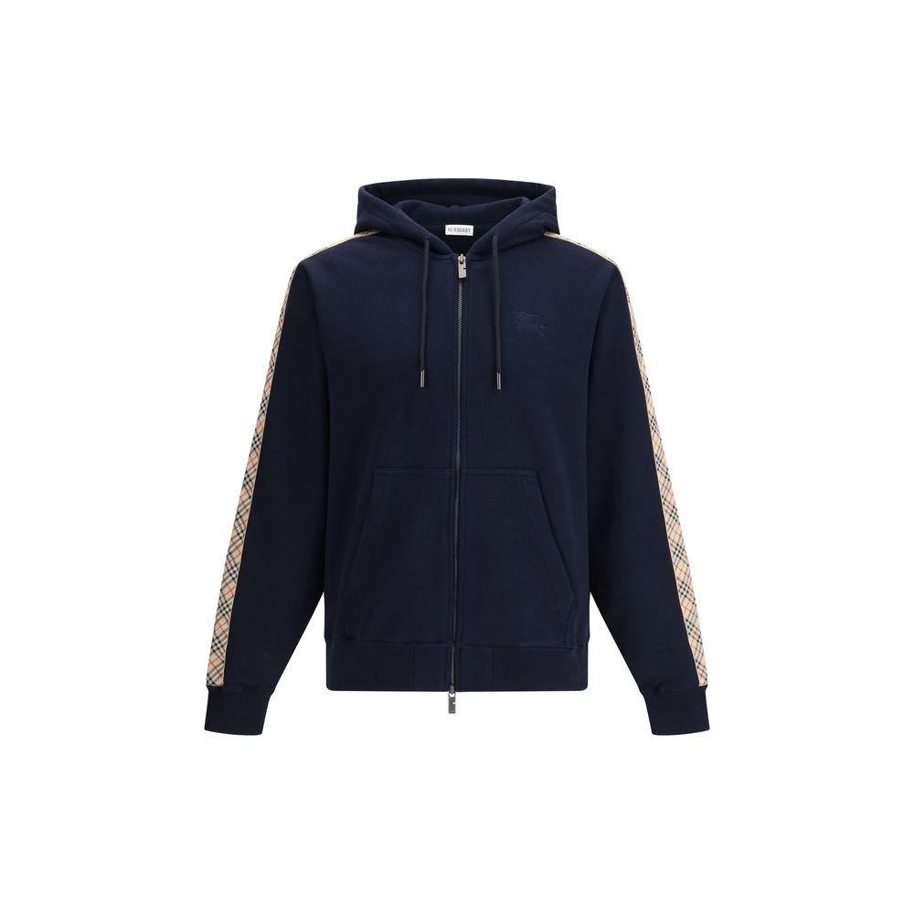 Burberry Blue Cotton Sweatshirt-1