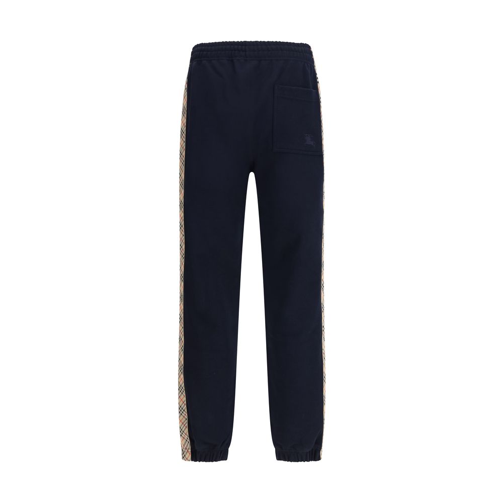 Burberry Blue Cotton Joggers-2