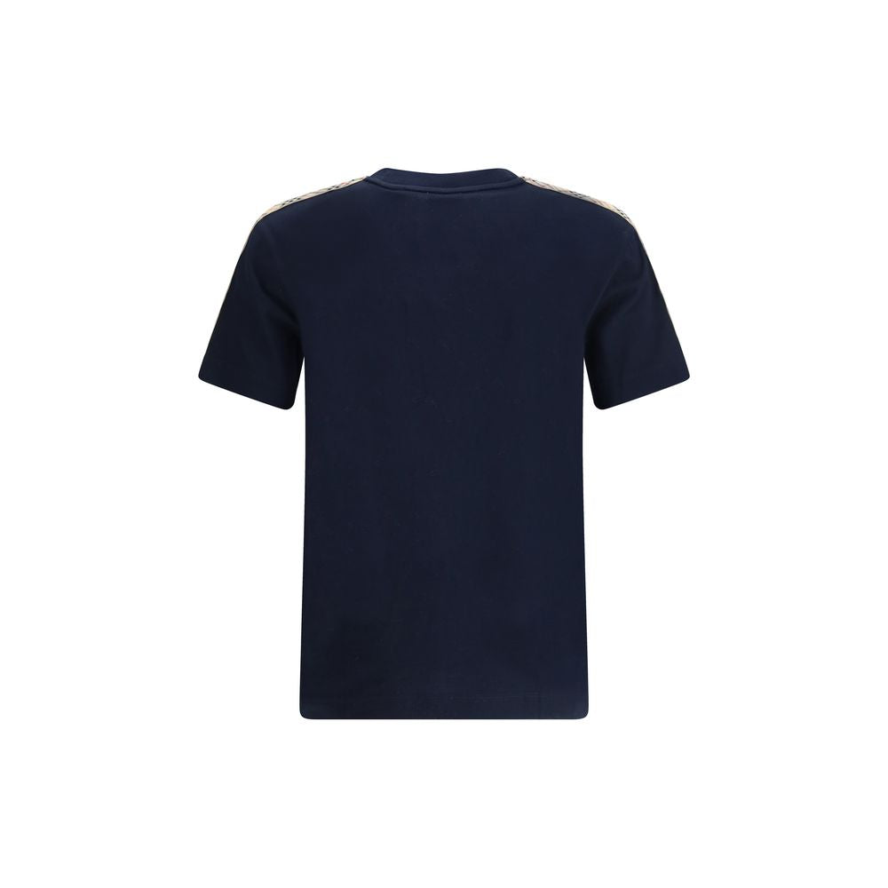 Burberry Blue Cotton T-Shirt-2