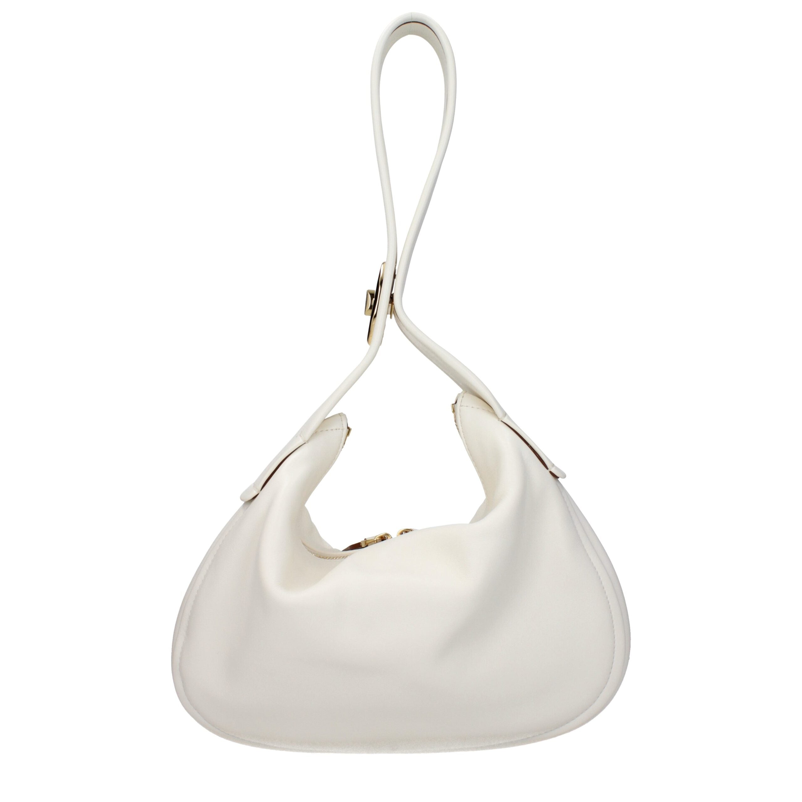 Valentino Garavani Beige Leather Handbag-3