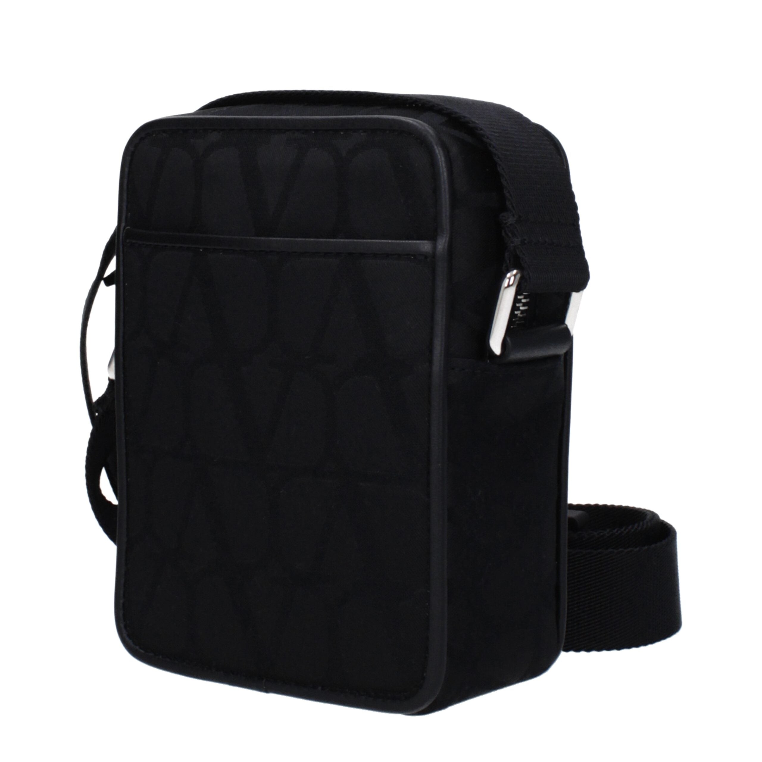 Valentino Garavani Black Fabric Shoulder Bag-2