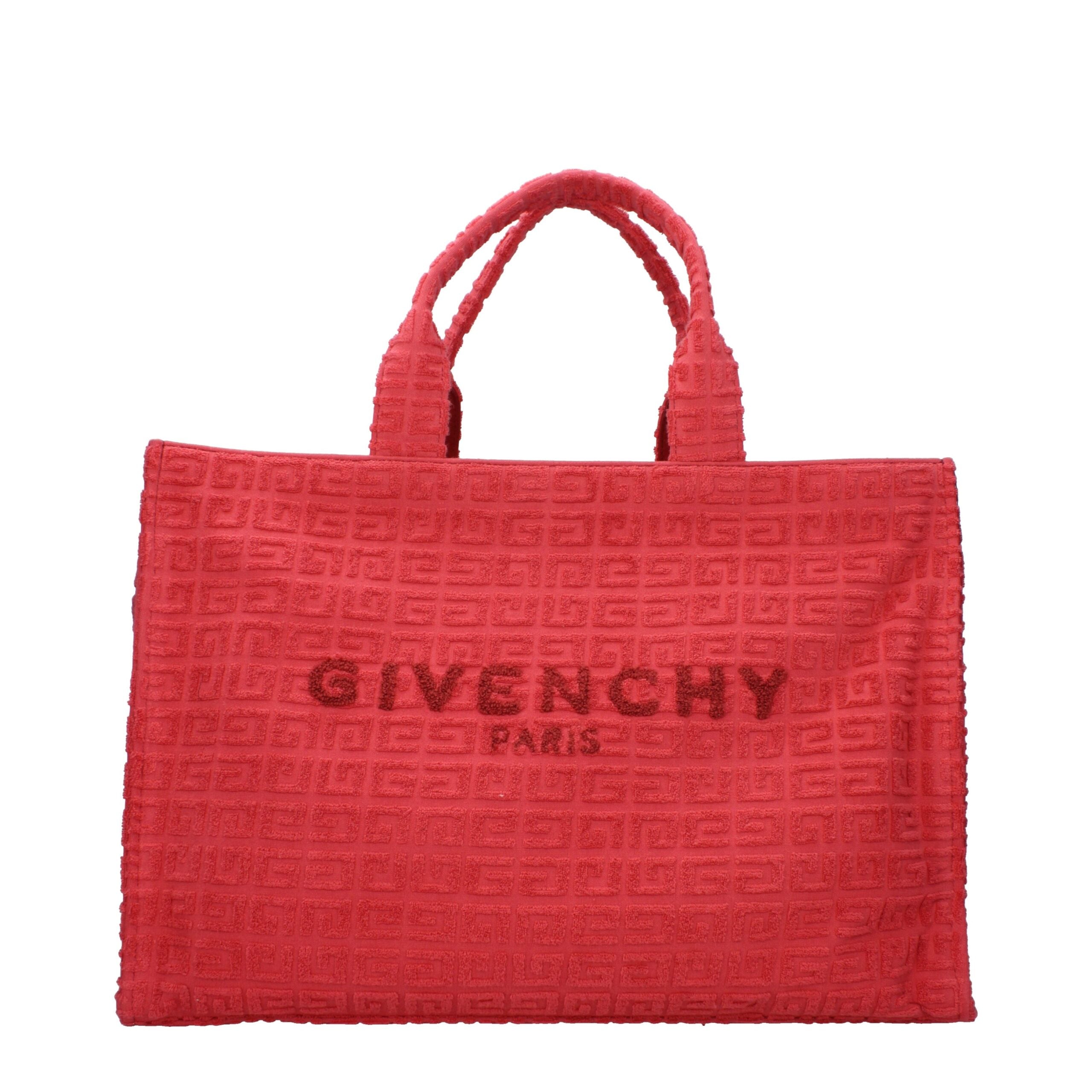 Givenchy Rote Stoffhandtasche-1
