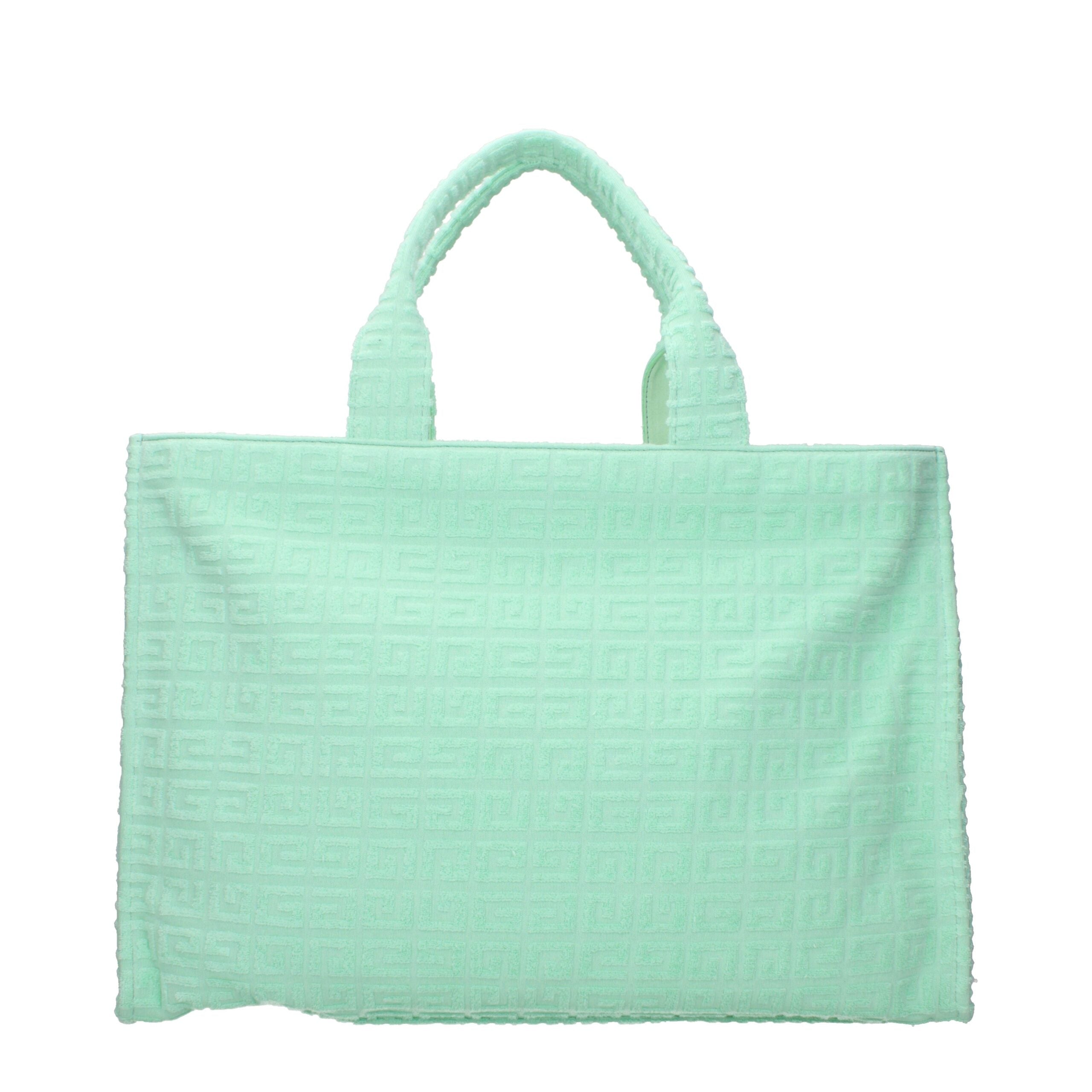 Givenchy Grüne Stoffhandtasche-3